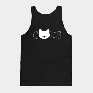 Cat's Face Tank Top